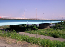 鏡島大橋(左岸側)